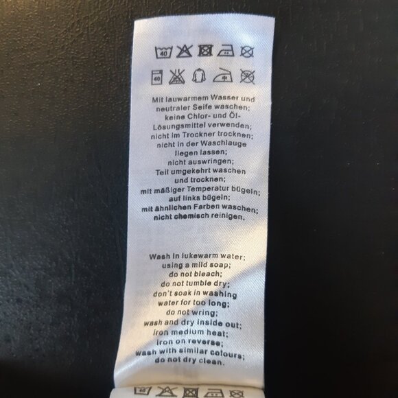 BMW SZ M Polo Organic Cotton Shirt Black 2 Button - Picture 11 of 11